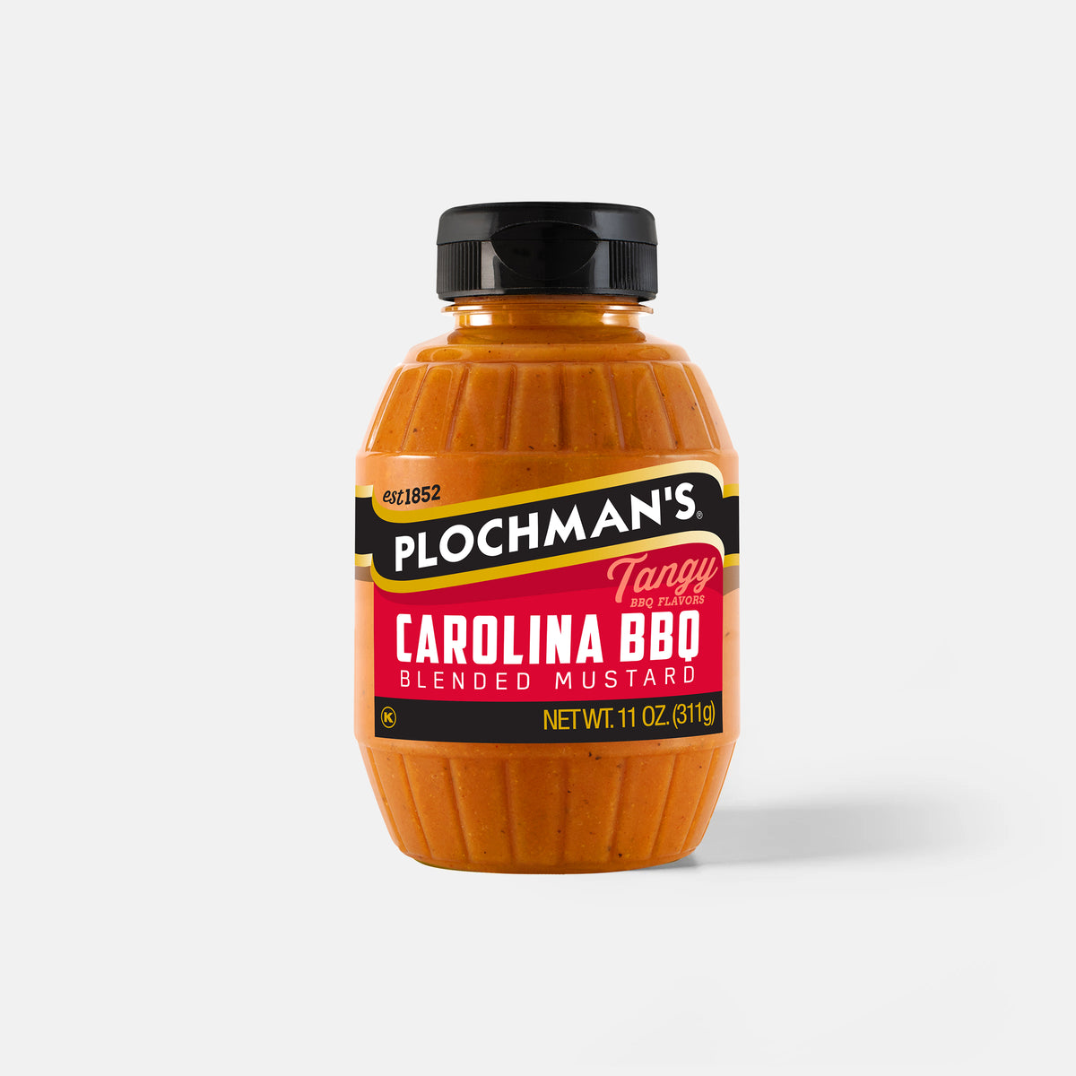 Bottle of Plochman's BBQ Carolina Blended Mustard