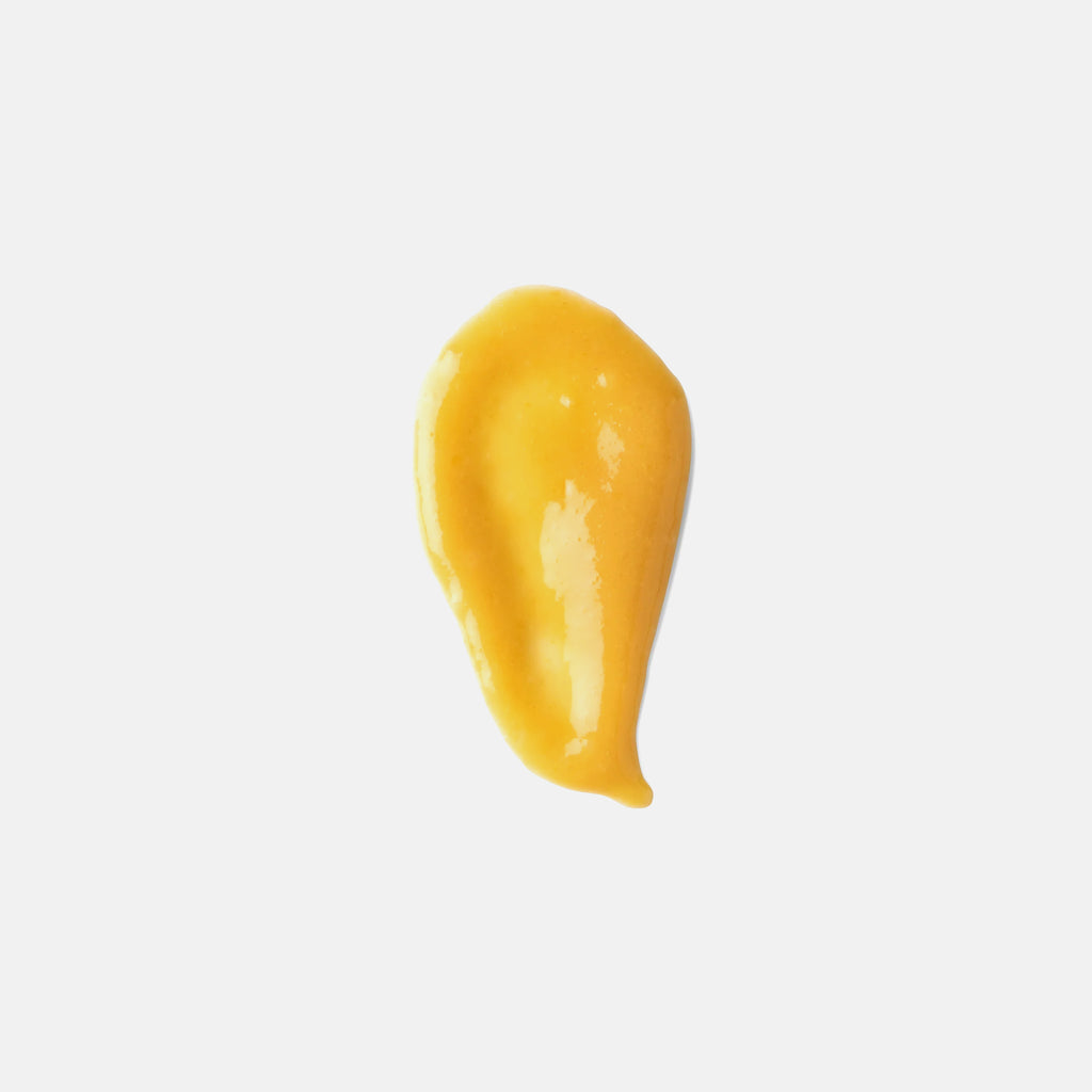 Smear of creamy honey mustard